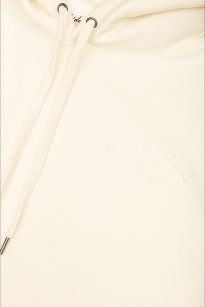 Courtside Club Core Hoodie - Bone